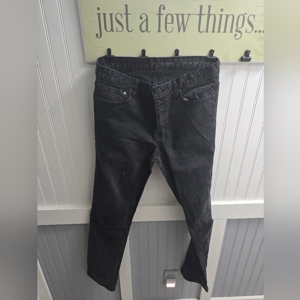 Calvin Klein black jeans